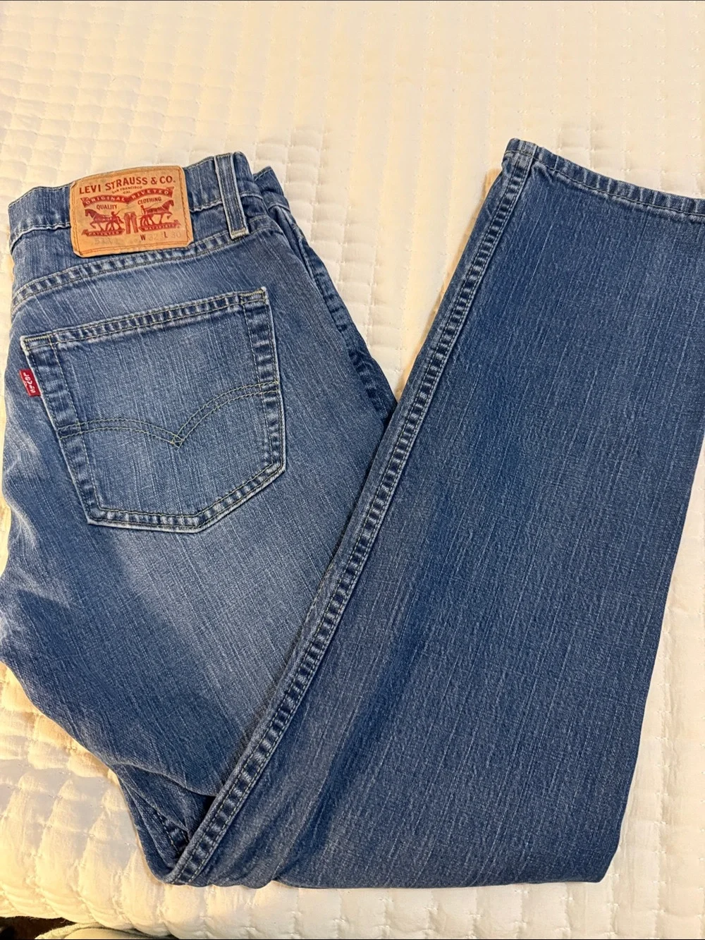 Levi's Men's Classic Straight Blue Denim Jeans 511   32x30